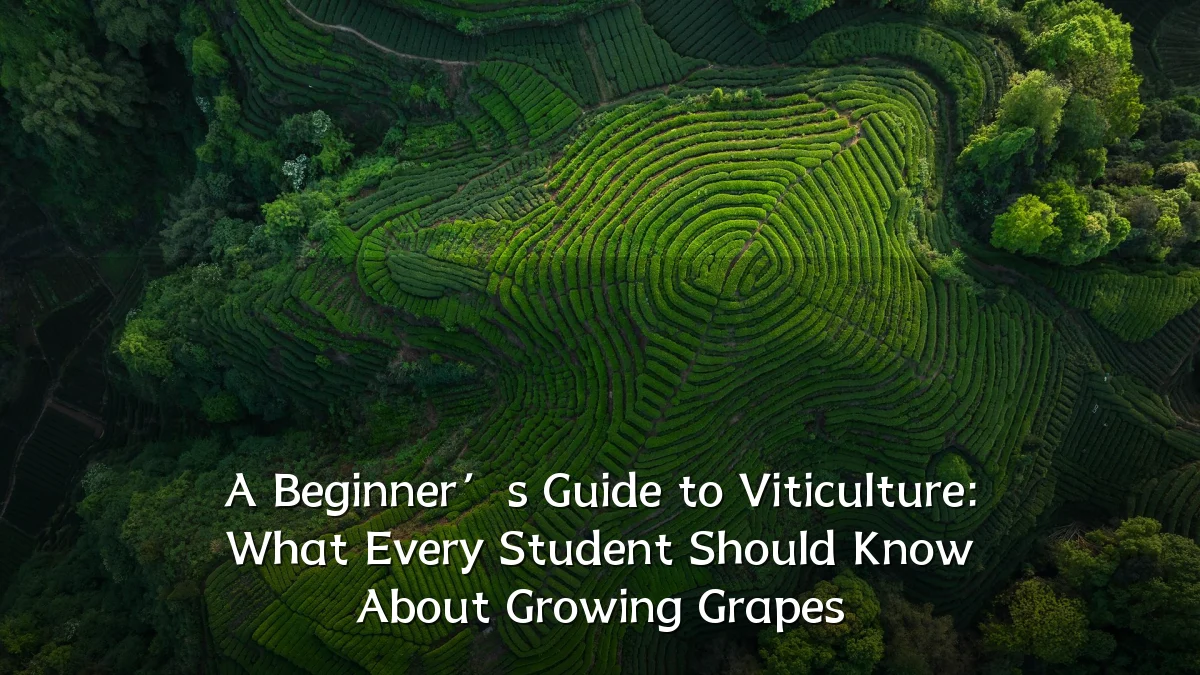 A Beginner’s Guide to Viticulture: What Every Student Should Know About Growing Grapes