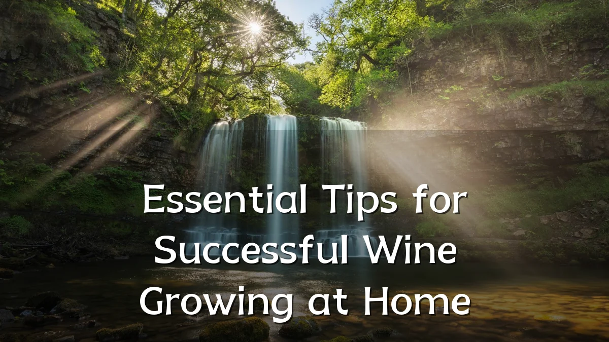 Essential Tips for Successful Wine Growing at Home