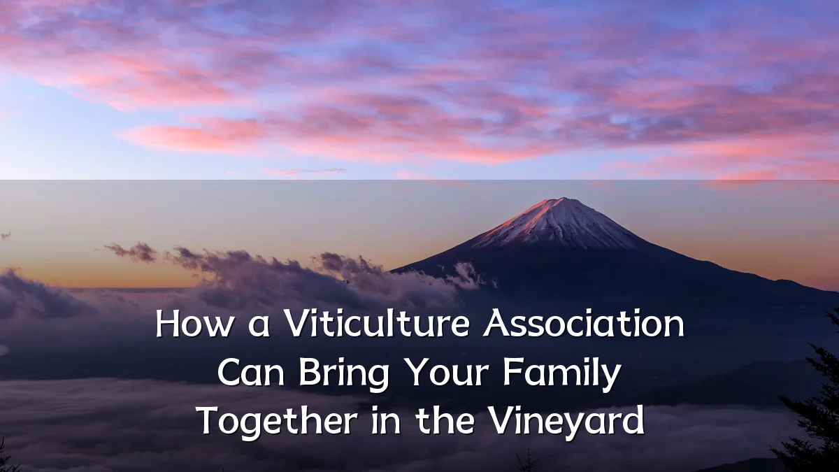 How a Viticulture Association Can Bring Your Family Together in the Vineyard