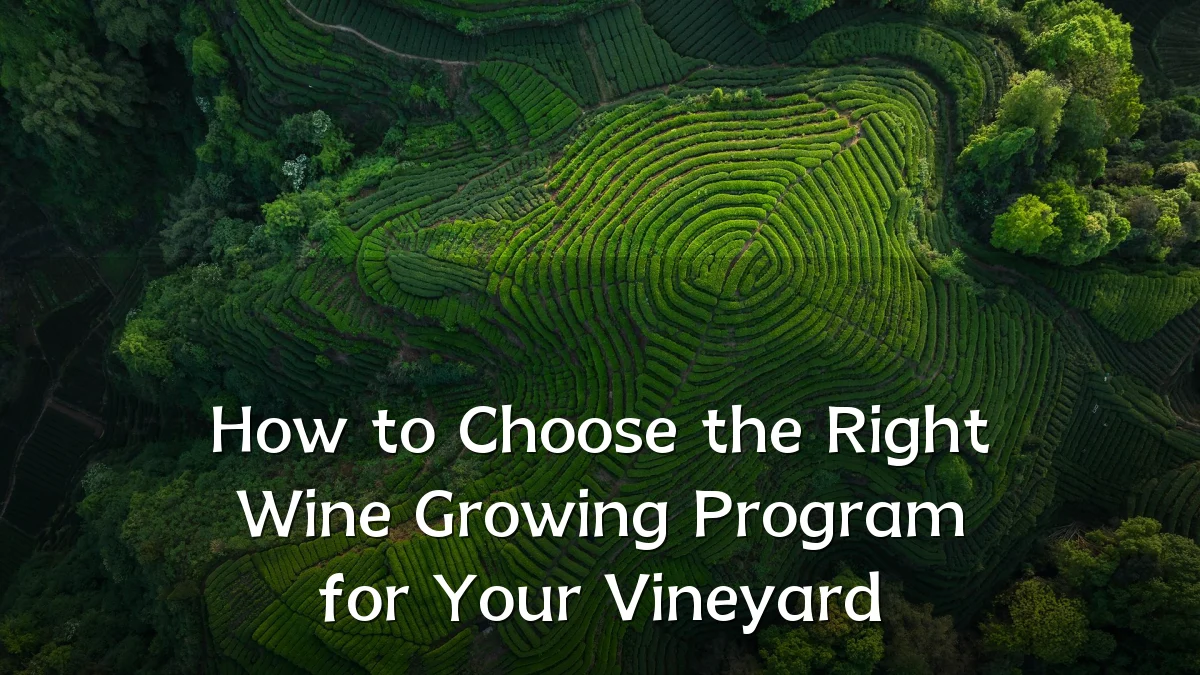 How to Choose the Right Wine Growing Program for Your Vineyard