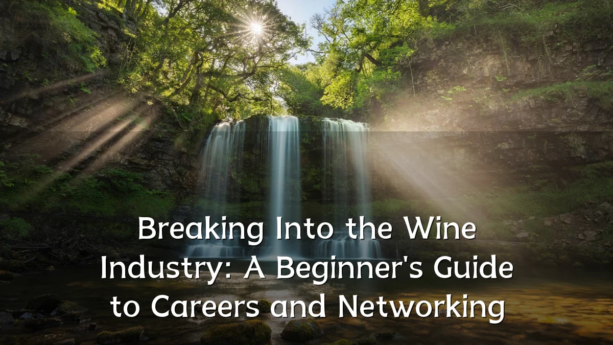 Breaking Into the Wine Industry: A Beginner's Guide to Careers and Networking