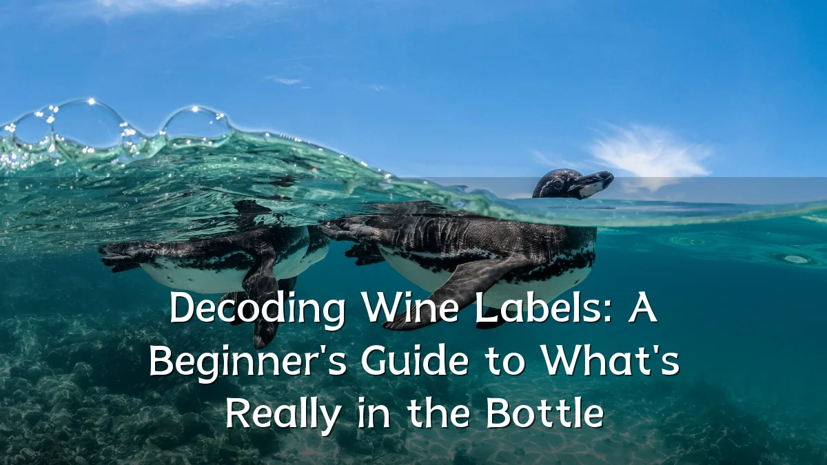 Decoding Wine Labels: A Beginner's Guide to What's Really in the Bottle