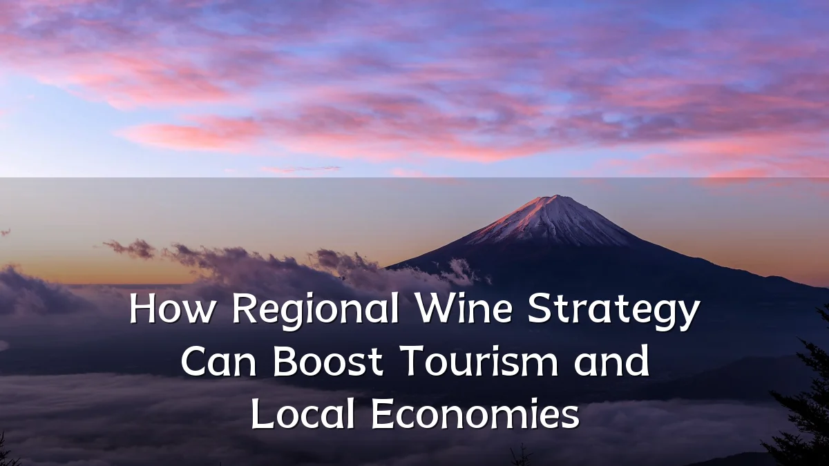 How Regional Wine Strategy Can Boost Tourism and Local Economies