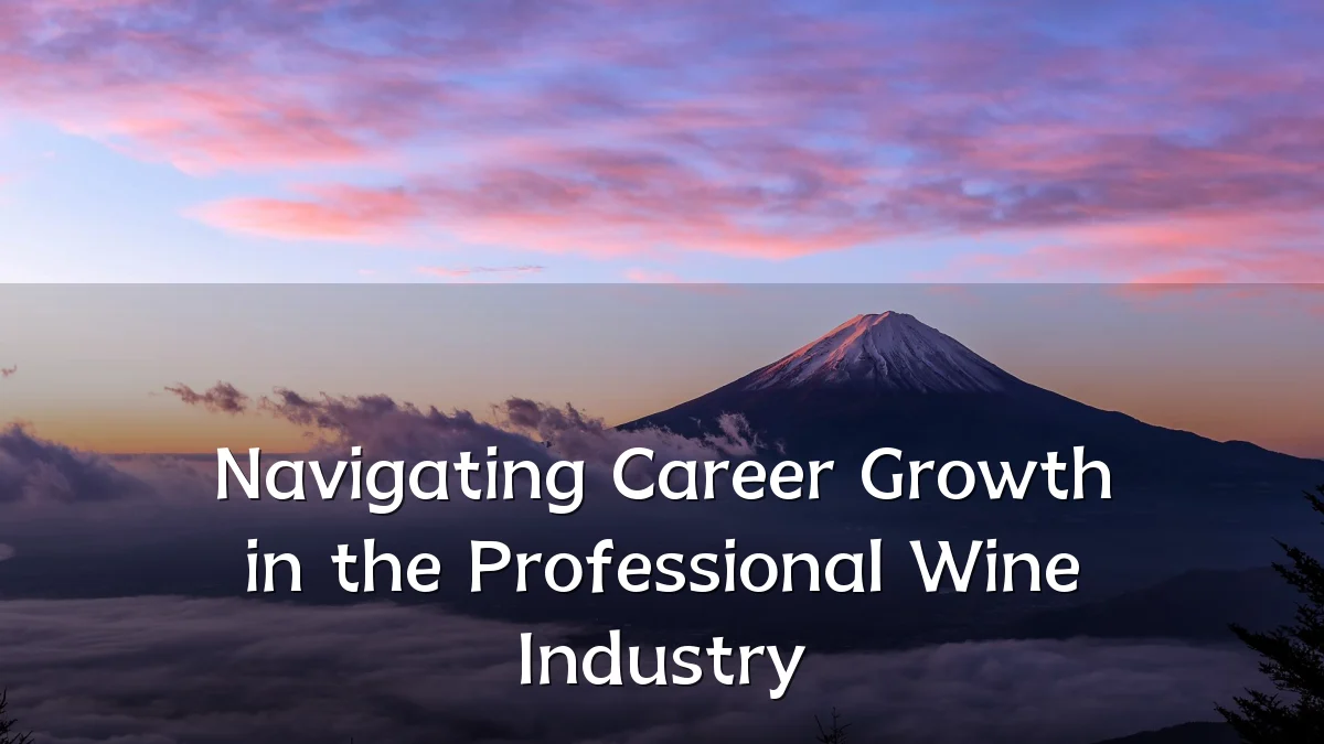 Navigating Career Growth in the Professional Wine Industry