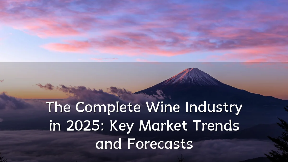 The Complete Wine Industry in 2025: Key Market Trends and Forecasts